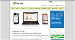 Desktop Screenshot of gpdirect.co.uk